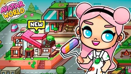 Avatar World APK gameplay with customizable characters
